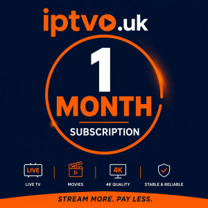 1 Month IPTV UK Subscription – Premium Live TV, Sports, Movies & Series